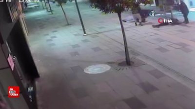 Ordu'da köpeklerden kaçmak isterken yayaya çarptı