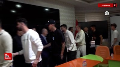 Alanyaspor'da bayramlaşma programı düzenlendi