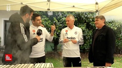 Beşiktaş'ta bayramlaşma töreni düzenlendi