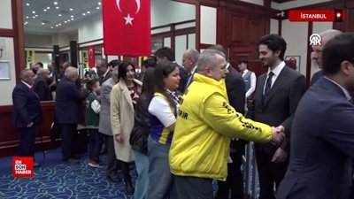 Fenerbahçe'de bayramlaşma töreni yapıldı