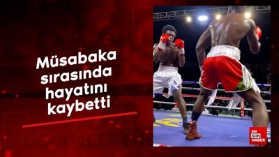 Nijeryalı boksör Olanrewaju, müsabaka sırasında rahatsızlanarak hayatını kaybetti