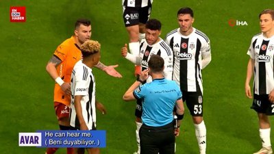 Süper Lig'de 29. haftanın VAR kayıtları açıklandı