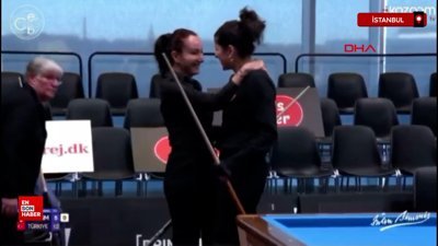 Türkiye Kadın Milli Bilardo Takımı Avrupa Şampiyonu oldu
