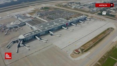 Antalya Havalimanı'nda hizmete açılacak yeni terminal binaları