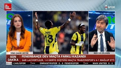 Rıdvan Dilmen, Fenerbahçe'nin şampiyonluk şansını açıkladı
