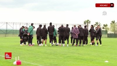 Kocaelispor, Adanaspor maçının hazırlıklarını sürdürdü