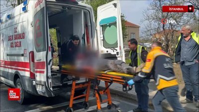 İstanbul Arnavutköy’de kamyonet ile kamyon çarpıştı