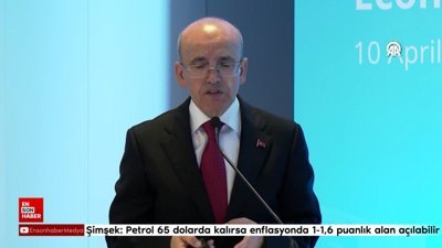 Şimşek: Petrol 65 dolarda kalırsa enflasyonda 1-1,6 puanlık alan açılabilir