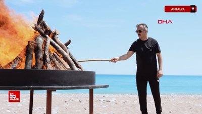 Kemer'de turizm sezonu, olimpiyat ateşiyle açıldı