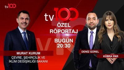 İstanbul depreme hazır mı: Murat Kurum bu akşam 20:30'da tv100'de yanıtlıyor