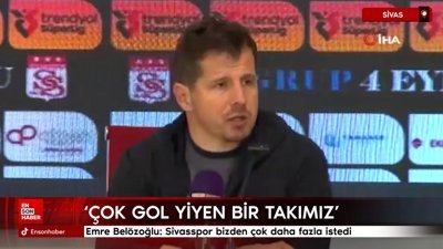 Emre Belözoğlu: Sivasspor bizden çok daha fazla istedi