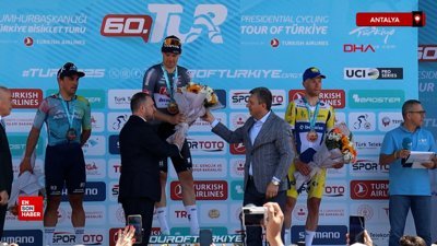 60. Cumhurbaşkanlığı Türkiye Bisiklet Tur'unun ilk etabını Simon Dehairs kazandı