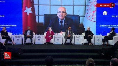 Bakan Şimşek'ten, Palandöken Ekonomi Forumu'na videolu mesaj