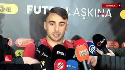 Galatasaraylı Yunus Akgün'ün açıklamaları