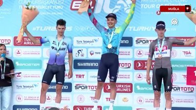 60. Cumhurbaşkanlığı Türkiye Bisiklet Turu'nun 3'üncü etabını Lev Gonov kazandı