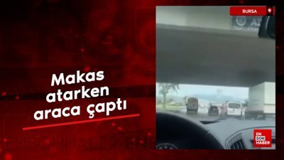 Bursa’da makas atan sürücü dehşet saçtı