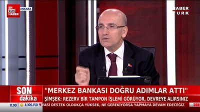 Mehmet Şimşek: Hazine Maliye Bakanlığı çalışıyor, gerçekten çalışıyor