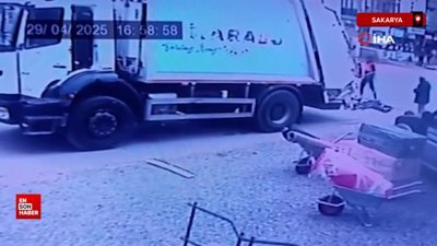 Sakarya'da çöp kamyonu 70 yaşındaki adamı ezdi