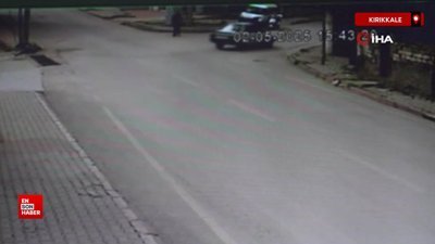 Kırıkkale'de araca çarpmamak için ani manevra yaptı, bahçe duvarına daldı