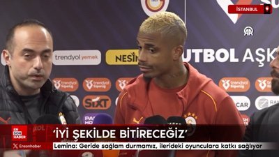 Mario Lemina: Geride sağlam durmamız, ilerideki oyunculara pozitif katkı sağlıyor