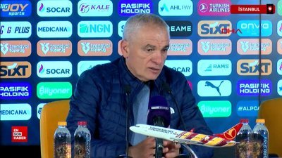 Rıza Çalımbay: Bizim gerçek hedefimiz bu maç değildi