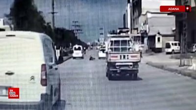Adana’da yolun karşısına geçen kadına çarpıp kaçtı