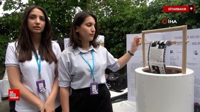 Diyarbakır'da lise öğrencileri yaptıkları bilimsel projelerini sergiledi