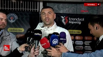 Kasımpaşa Teknik Direktörü Burak Yılmaz'dan açıklamalar