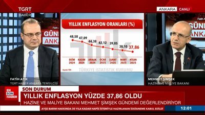 Mehmet Şimşek'ten enflasyon mesajı: Düşmeye devam edecek