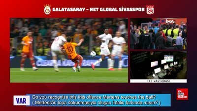 Süper Lig'de 34. haftanın VAR kayıtları yayınlandı