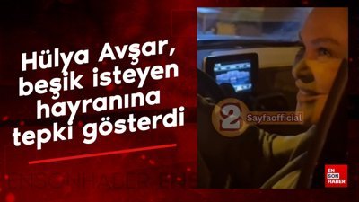 Hülya Avşar, kendisinden beşik isteyen hayranına tepki gösterdi