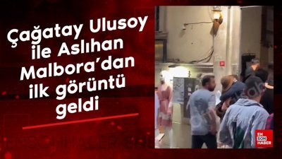 Çağatay Ulusoy ile Aslıhan Malbora'dan ilk görüntü geldi