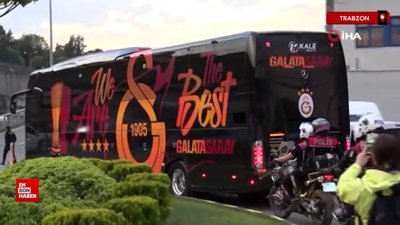 Galatasaray, Trabzon'a geldi