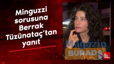 Mattia Ahmet Minguzzi sorusuna Berrak Tüzünataç’tan yanıt: Dondurma yiyorum