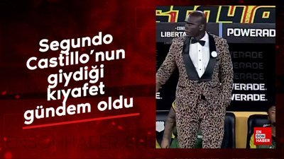 Segundo Castillo'nun giydiği kıyafet gündem oldu