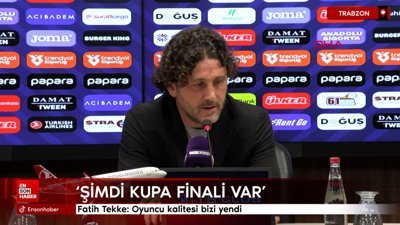 Fatih Tekke: Oyuncu kalitesi bizi yendi