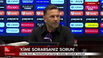 Okan Buruk: Fenerbahçe’ye karşı sahada üstünlük kurduk