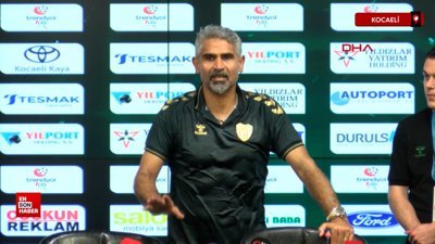 Kocaelispor Teknik Direktörü İsmet Taşdemir görevi bıraktığını açıkladı