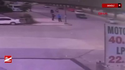 Denizli'de otomobile çarpan motosikletin sürücüsü öldü