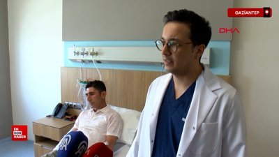 Gaziantep'te kavgada ısırılarak koparılan kulak memesi yerine dikildi