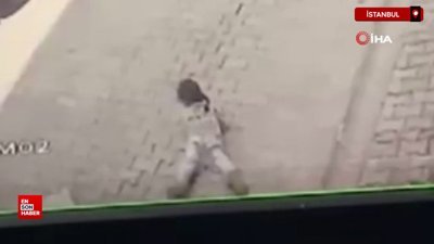 Sultanbeyli’de oyun oynarken yere düşen çocuğa hafif ticari araç çarptı