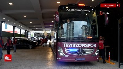 Trabzonspor, Türkiye Kupası finali için Gaziantep’te