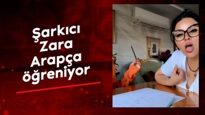 Şarkıcı Zara Arapça öğreniyor: Filtreli paylaşımına yorum yağdı