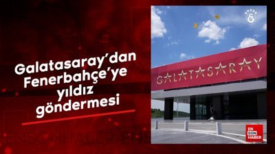 Galatasaray'dan Fenerbahçe'ye yıldız göndermesi