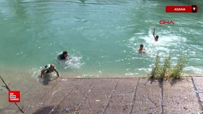 Adana’da sulama kanallarında tehlikeli serinlik