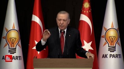 Erdoğan: Yüzer üretim platformun adını Osman Gazi olarak belirledik