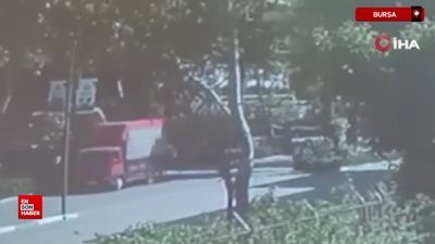 Bursa'da trafik kazası meydana geldi