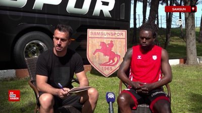Landry Dimata, Samsunspor'da olmaktan mutlu