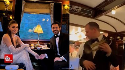 Hande Erçel ve Hakan Sabancı'nın 6,5 milyonluk tren yolculuğu