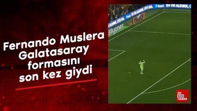 Fernando Muslera, Galatasaray formasını son kez giydi